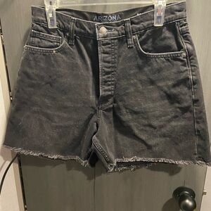 Arizona Jean Company Women's Dark Gray Jean Shorts